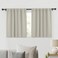 RYB HOME Kitchen Window Curtains, Privacy Half Window Curtains