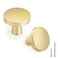 Goldenwarm 6 Pack Gold Dresser Cabinet Knobs for Kitchen Hardware Handles