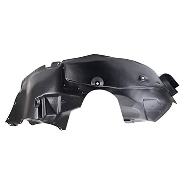 TRQ Front Right Inner Fender Liner Black Passenger Side
