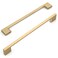 Amerdeco 10 Pack Champagne Bronze Cabinet Pulls 10 Inch(254MMHole Centers Kitchen Cabinet Handles Cabinet Hardware Kitchen Handles for Cabinets Cupboard Handles Drawer Pulls ZH0060