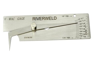 RIVERWELD V-WAC Single Weld Gauge Pit Depth Weld Gage