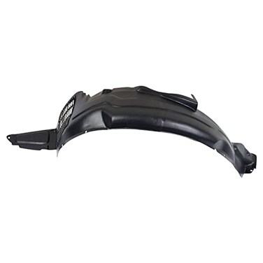 TRQ Front Left Inner Fender Liner Black Drivers Side
