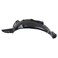 TRQ Front Left Inner Fender Liner Black Drivers Side