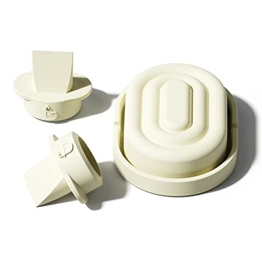 Phanpy Duckbill Valve and Air Bag Compatible with Phanpy E-Shine New Cup/E-Joy S2 Breast Pump. Original Phanpy Breast Pump Replacement Accessories(3 Pieces