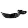 TRQ Front Right Inner Fender Liner Passenger Side