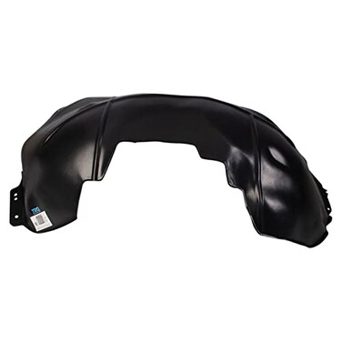 TRQ Front Right Inner Fender Liner Black Passenger Side