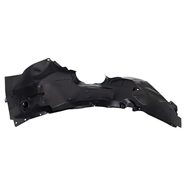 TRQ Front Left Inner Fender Liner Black Drivers Side