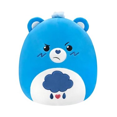 Squishmallows Original Care Bears 12in Grumpy Bear – Official Jazwares Plush (Medium-Sized
