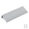 Goldenwarm 10 Pack 3-3/4in Brushed Nickel Finger Edge Pulls for Cabinets
