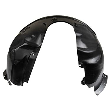 TRQ Front Right Inner Fender Liner Black Passenger Side