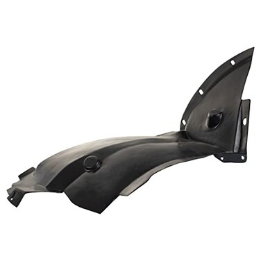 TRQ Front Left Forward Inner Fender Liner Black Drivers Side