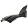 TRQ Front Left Forward Inner Fender Liner Black Drivers Side