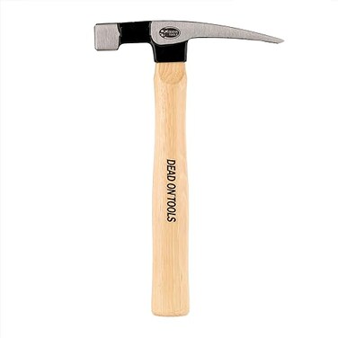 Dead On Tools-16oz Smooth Square Head Bricklayer Hammer,(DOHBL16S11