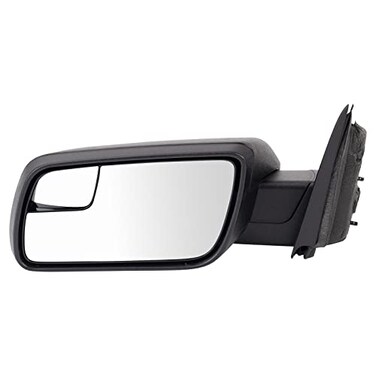 TRQ Driver Side Power Mirror Textured Black with Blind Spot Mirror