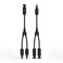 Renogy Solar Connectors Parallel Y Branch Cable MMFFFM for Solar Panel