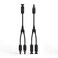 Renogy Solar Connectors Parallel Y Branch Cable MMFFFM for Solar Panel