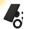 TEKCAM Solar Panel Compatible with WYZE Battery Cam Pro, EufyCam 2C/2C Pro, Black