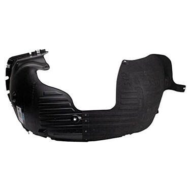 TRQ Front Left Inner Fender Liner Black Drivers Side