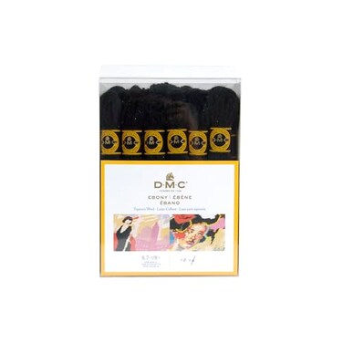 DMC Tapestry Wool - The Ebony Collection - 12 Count - 8.7 Yards Skeins
