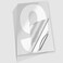 iSYFIX Reflective Vinyl Number 9 (NineStickers, 7 Inch, 6 Pack
