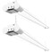 Sunco Lighting Sunco 2 Pack LED Shop Lights 4FT, Plug in Linkable, White, 40W=150W
