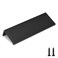 Goldenwarm 10 Pack 3-3/4in Black Finger Edge Pulls for Kitchen Handles