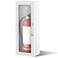 Zonon 1 Pcs 10lb Fire Extinguisher Cabinet WallSurface Mount, White