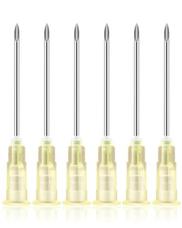 GODCREAT 20G 1.5 Inch Needle, 100 Pack Luer Lock Disposable Injection Needles