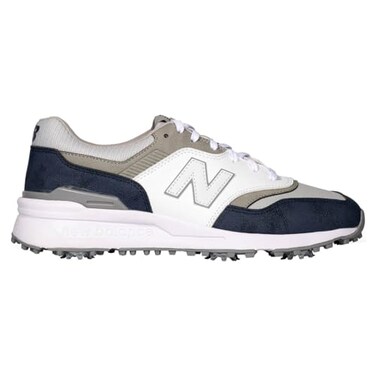 New Balance Men's 997 Golf, Navy/White 9 Medium