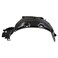 TRQ Front Left Inner Fender Liner Black Drivers Side