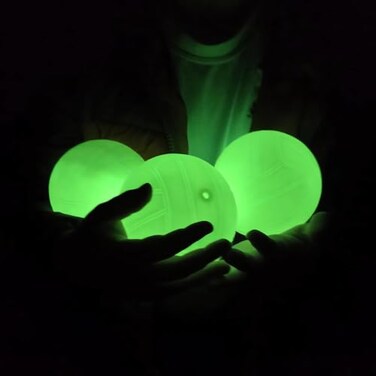 Aolowewin Glow in the Dark Spike Replacement Balls (3-Pack, Luminous Ball
