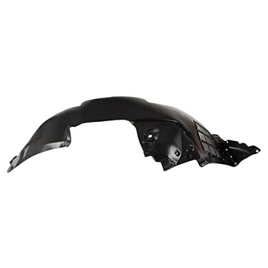 TRQ Front Left Inner Fender Liner Black Drivers Side