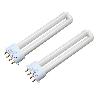 KosunRefill FLS/E9W 6400K 2G7 Base Camping Lantern Bulb, F9w-1,4 Pin,2 Pack