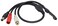 HCFeng Surveillance Pickup Device Mic to RCA Surveillance Cable