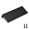 Goldenwarm 25 Pack 3in Black Finger Edge Pulls for Kitchen Handles