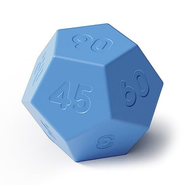 mooas Dodecagon Time Ball Rechargeable Mini Timer (Blue