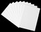 CleverDelights 8 x 12 Inch White Foam Sheets - 10 Pack - 1/4" Extra Thick