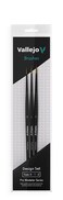 Vallejo - Pro Modeler Series Desing Set, Flagged Synthetic Bristles