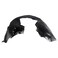 TRQ Front Left Inner Fender Liner Black Driver Side