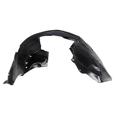 TRQ Front Left Inner Fender Liner Black Driver Side