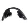 TRQ Front Left Inner Fender Liner Black Driver Side