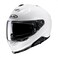 HJC i71 Solid Full Face Motorcycle Helmet with HJ-38 Pinlock Shield, DOT Approved (White, Medium