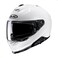 HJC i71 Solid Full Face Motorcycle Helmet with HJ-38 Pinlock Shield, DOT Approved (White, X-Small