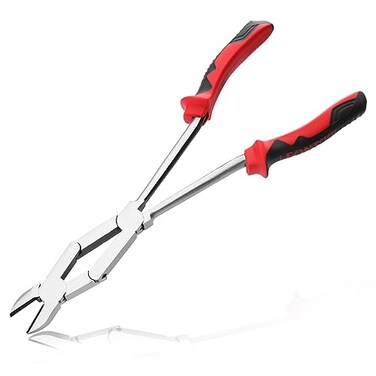 LEONTOOL Extra Long Reach Wire Cutting Pliers Double-Joint Side Cutters
