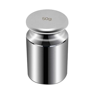 HFS(RCalibration Weight 50 Gram M2 Class Chrome Scale Balance Calibration Weight for Digital Scale, Pocket Scale
