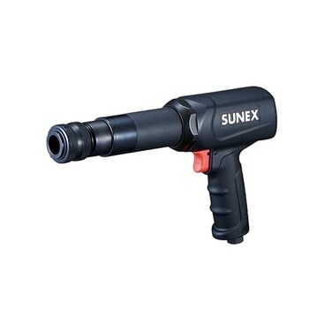 Sunex Tools SUNEX Long Barrel Air Hammer, 2,300 blows per minute, 3.75" stroke, .401" universal chuck included
