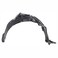 TRQ Front Left Inner Fender Liner Black Drivers Side