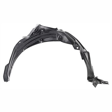 TRQ Front Left Inner Fender Liner Black Drivers Side