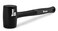 Titan 63108 8oz Rubber Mallet, Non-marking Double-faced Solid Head, 11.5" Shock Absorbing Fiberglass Handle with Textured Grip