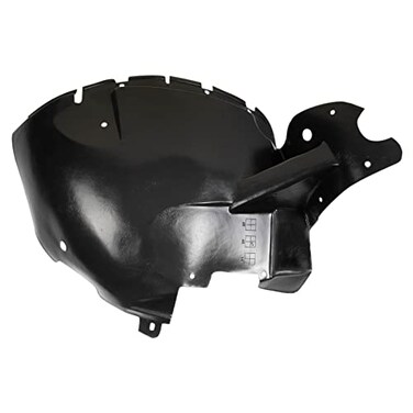 TRQ Front Left Forward Inner Fender Liner Black Drivers Side